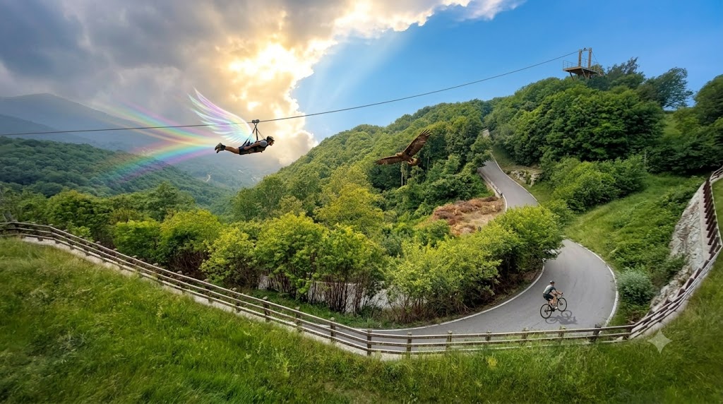 In bici a Frassinetto: dai pedali al cielo, sulle ali del Gran Paradiso